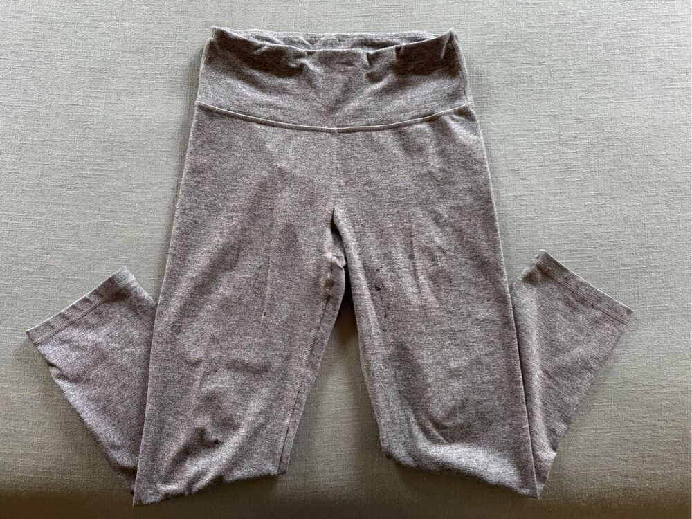 Old navy mark grey pull on women's medium cropped leggings